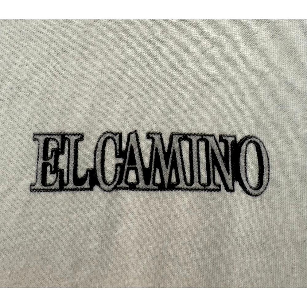 ABERCROMBIE & FITCH Chevy El Camino Graphic Cotton T Shirt Men's Size L Ivory - Picture 4 of 13